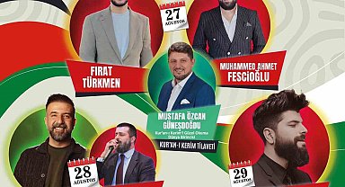 Pursaklar'da eller Gazze için duaya kalkıyor