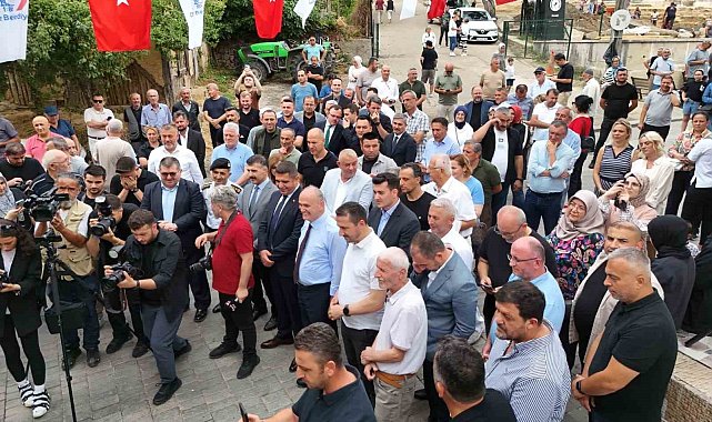 "Dünya Düzce Günleri" açılışı Konuralp Gazi Türbesi önünde yapıldı