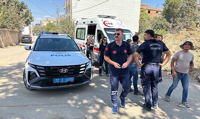 "Kepçe operatörü enkaz altında kaldı" ihbarı ekipleri alarma geçirdi