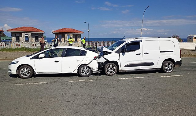 Rize'de trafik kazası: 1 ölü, 5 yaralı