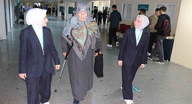 Rize'deki sistem 'hastaneye yalnız gelen hastaların' yüzünü güldürdü