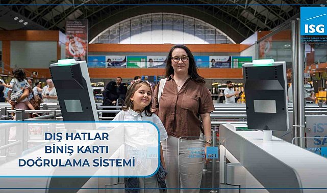 Sabiha Gökçen Havalimanı'nda "Biniş Kartı Doğrulama Sistemi" uygulaması başladı