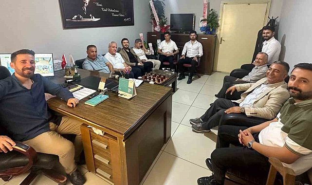 Sağlık-Sen Şube Başkanı Anmal, Cizre ADSM Başhekimi Karaaslan ile sağlık hizmetini değerlendirdi