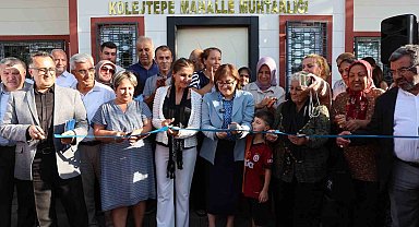 Şahin, Üçoklar ve Kolejtepe muhtarlık ofislerini halkla beraber açtı