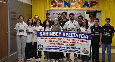 Şahinbey Belediyesi destekli takımlar TEKNOFEST finallerinde