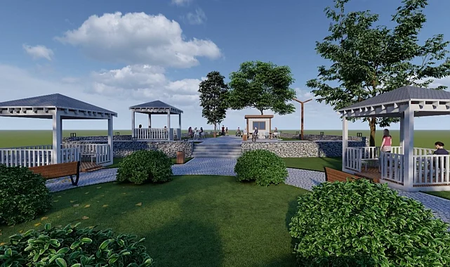 Sakarya Büyükşehir'den Taraklı'ya yeni park projesi