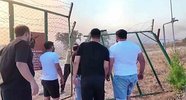 Sakarya'da ağaçlık alanda çıkan yangın askeriyenin mühimmat alanına sıçradı