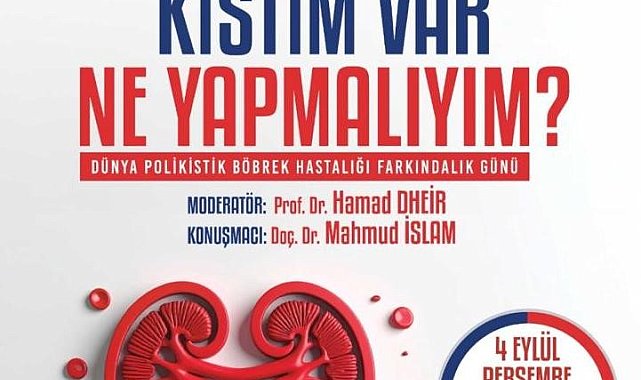 Sakarya'da Polikistik Böbrek Hastalığı farkındalık konferansı düzenlenecek