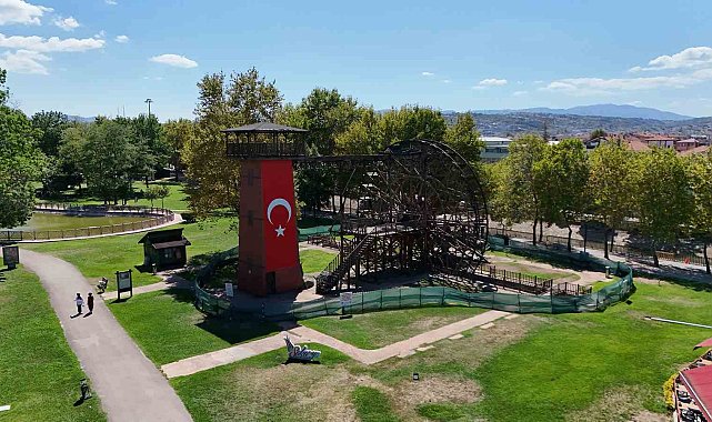 Sakarya'nın simgesi olan Tarihi Çark yenileniyor