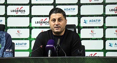 Sakaryaspor - Iğdır FK maçının ardından