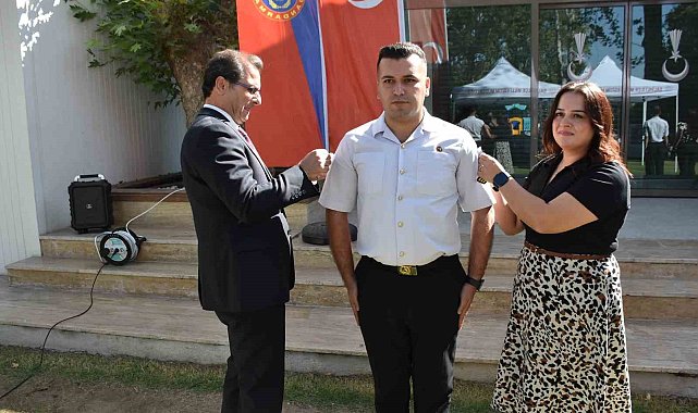 Salihli jandarmada terfi heyecanı: Bir üst rütbeye terfi ettiler