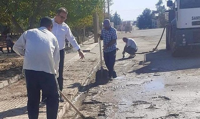 Samsat'ta kış hazırlıkları başladı