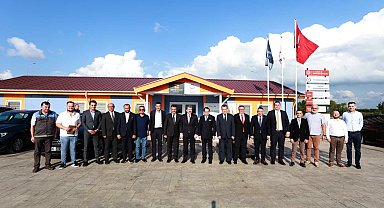 Samsun Yeni OSB-liman hattında demiryolu çalışmaları