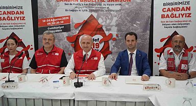 Samsun'da 'Hedef 1919' kampanyası: "Hastaya Kan, Ormana Can"