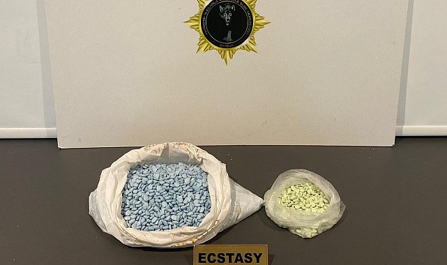 Samsun'da 5 bin 144 adet ecstasy hap ele geçirildi
