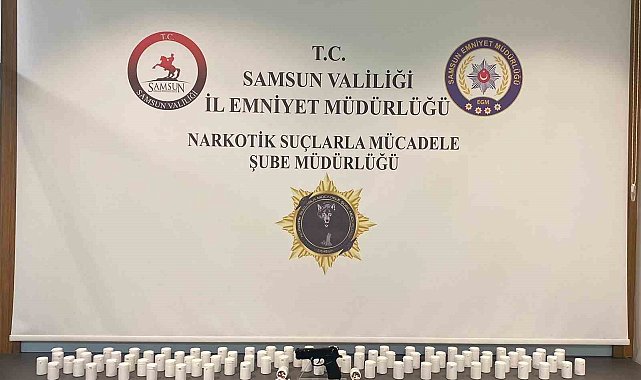 Samsun'da 5 bin adet sentetik ecza ele geçirildi