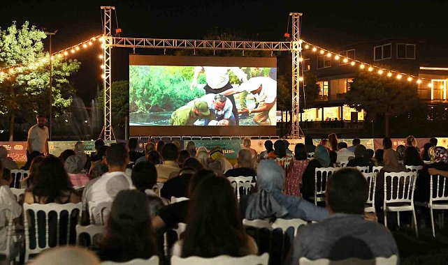 Samsun'da açık hava sinema gecelerine yoğun ilgi