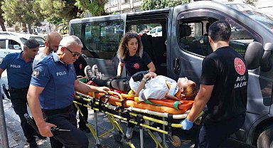 Samsun'da dolmuş kamyona çarptı: 4 yaralı