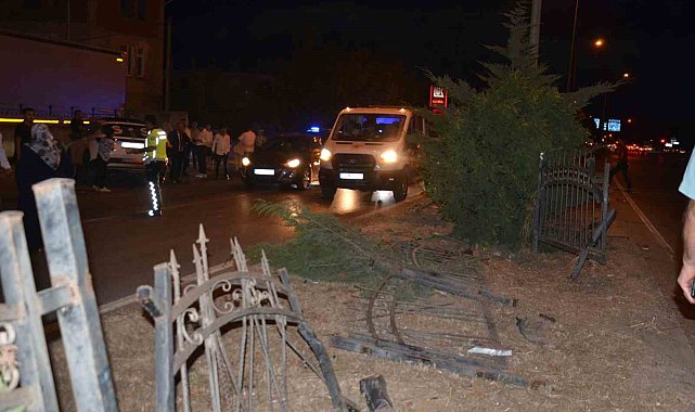 Samsun'da düğün konvoyunda kaza: Gelin hastaneye kaldırıldı