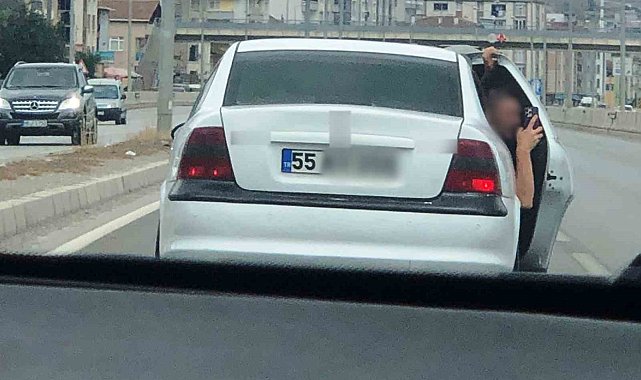 Samsun'da trafikte tehlikeli davranışlar cezasız kalmadı