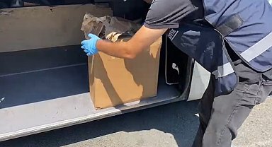 Samsun'da yolcu otobüsünde 2 kilo skunk ele geçirildi: 2 gözaltı