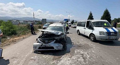 Samsun'da zincirleme trafik kazası: 6 yaralı