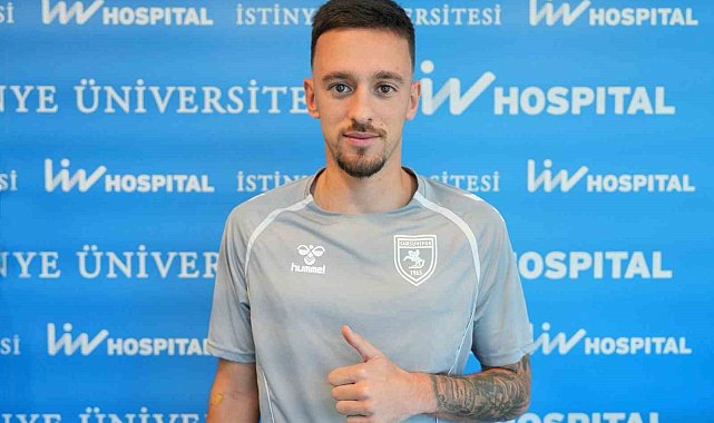 Samsunspor'un yeni transferi Sousa, sağlık kontrolünden geçti