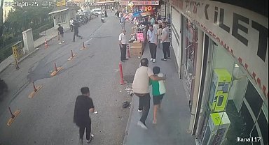 Şanlıurfa'da otele silahlı saldırı anları kameraya yansıdı