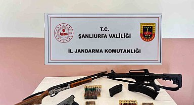 Şanlıurfa'da silah kaçakçılığı operasyonu: 1 gözaltı