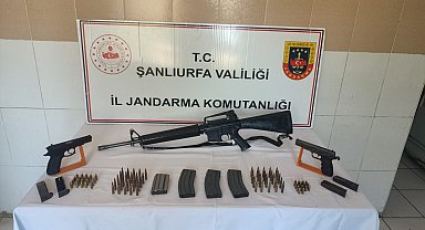 Şanlıurfa'da silah kaçakçılığı operasyonu: 4 gözaltı