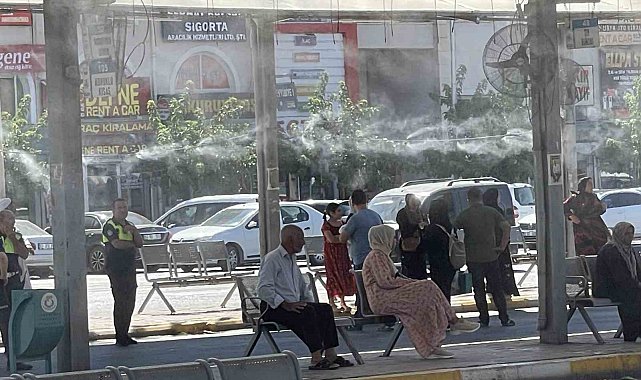 Şanlıurfa'da yüksek sıcaklık vatandaşları bunaltıyor