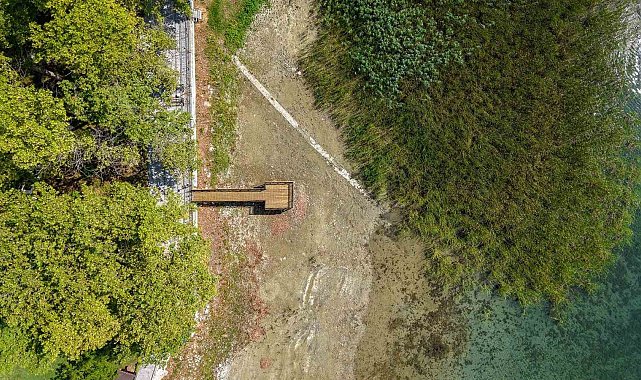 Sapanca Gölü'ndeki kuraklık için bakanlık harekete geçti