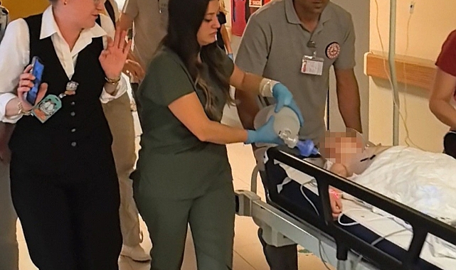 Sara nöbeti geçiren 4 yaşındaki çocuk havuza düştü