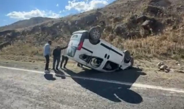 Sarıkamış'ta trafik kazası: 2 yaralı