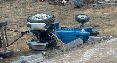 Şefaatli'de traktör kazasında karı koca hayatını kaybetti