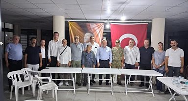 Şehit aileleri ve gazilerle aşure programında buluştu