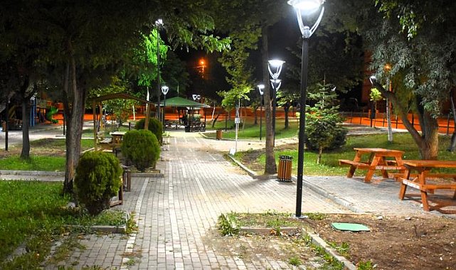 Şehit İsmail Çetin Parkı yenilenerek canlandırıldı