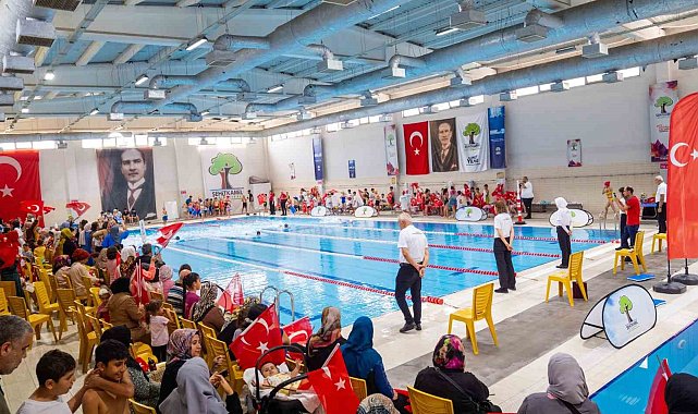 Şehitkamil'de çocuklar Alleben ile hem öğrendi hem serinledi