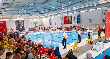 Şehitkamil'de çocuklar Alleben ile hem öğrendi hem serinledi