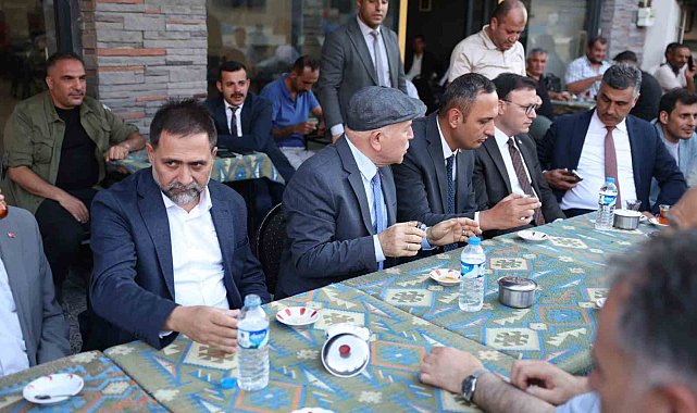 Sekmen ve Uçar saha gezisinde