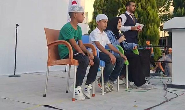 Selendi'de yaz Kur'an kursu öğrencilerin finali göz kamaştırdı