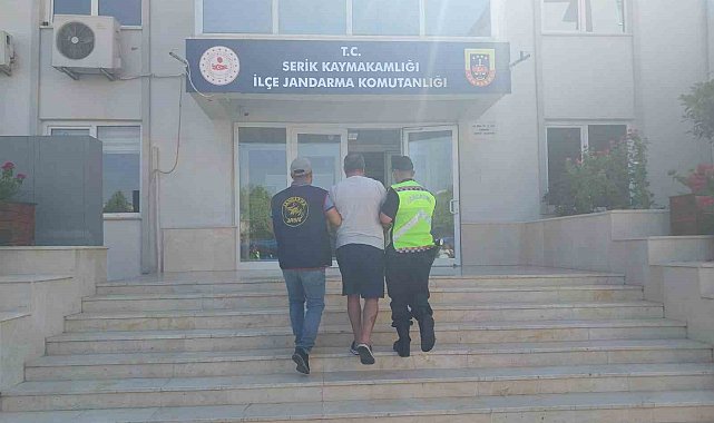 Serik'te 29 yıl 5 ay kesinleşmiş hapis cezası bulunan hükümlü yakalandı