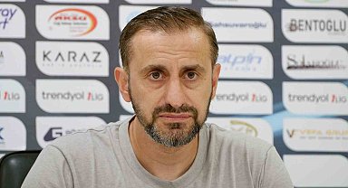 Serkan Özbalta: "Bize güvenen taraftarımızı ve şehrimizi mahcup etmeyeceğiz"