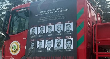 Seyitgazi'de yangın şehitleri dualarla anıldı