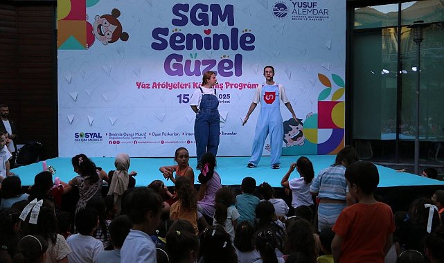 SGM'de yaz kursları unutulmaz bir programla sona erdi