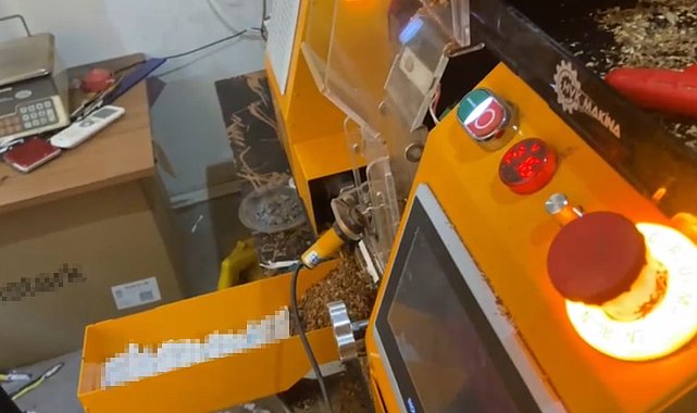 Sigara fabrikası gibi eve operasyon