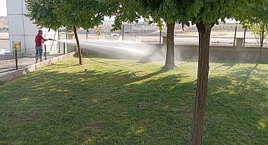 Siirt il otogarında kapsamlı temizlik ve bakım çalışması yapıldı