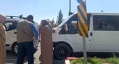 Siirt'te maddi hasarlı zincirleme kaza