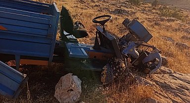 Siirt'te patpat şarampole devrildi: 1 yaralı