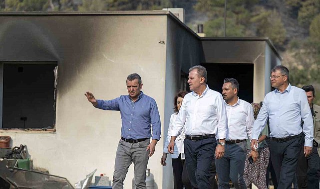 Silifke'deki yangın sürüyor